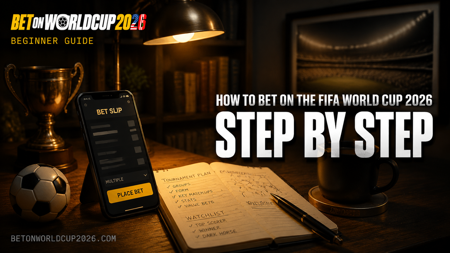 2026 FIFA 월드컵 베팅 방법 — 단계별 가이드